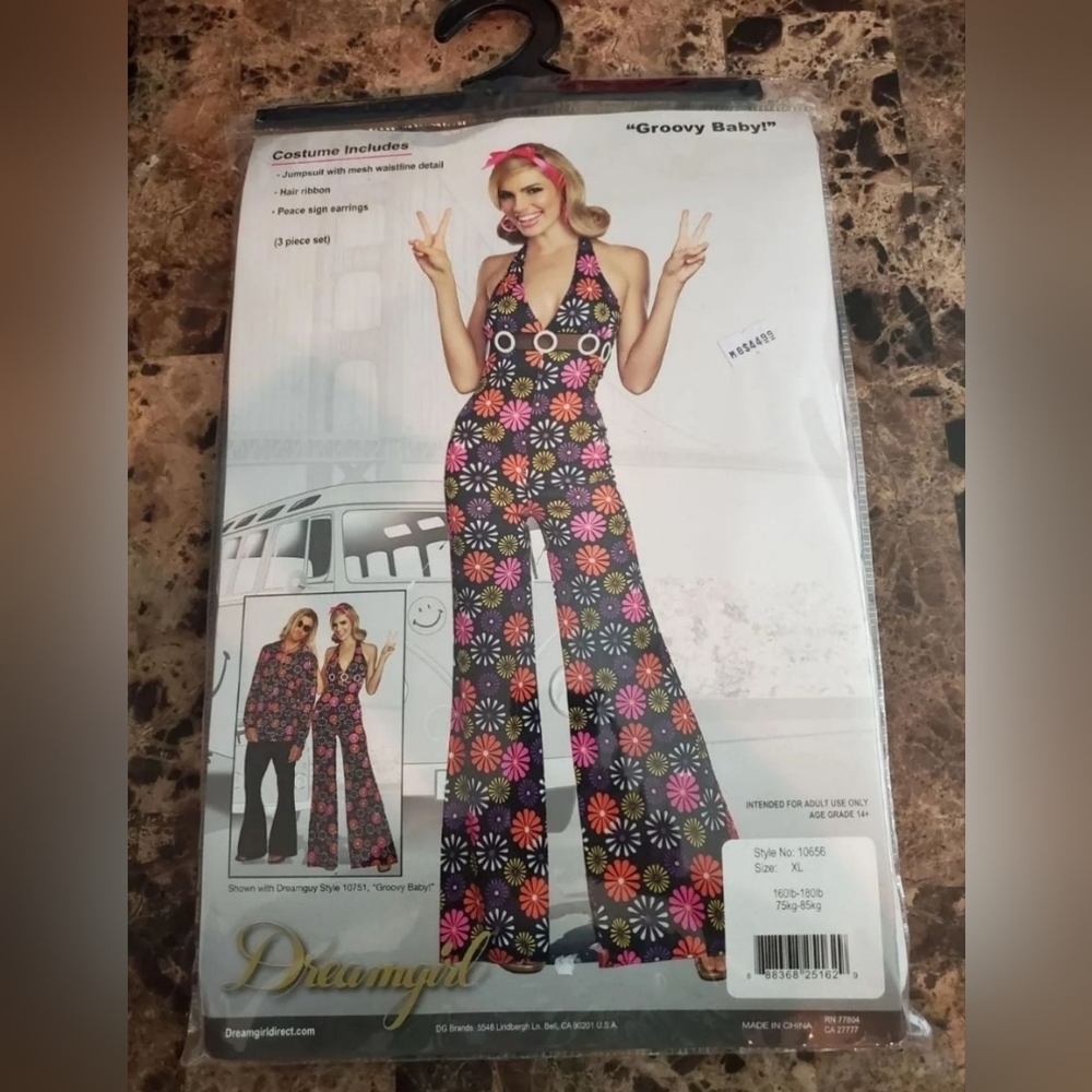 Dreamgirls groovy baby costumeSize XL